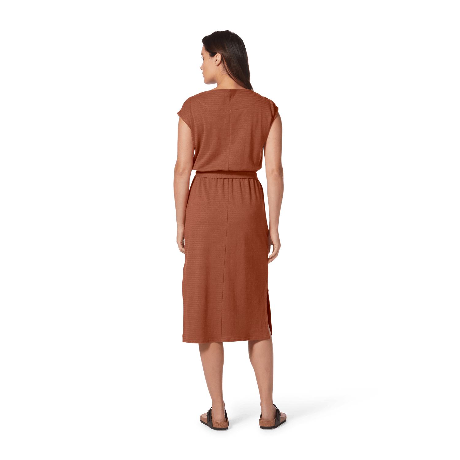 Royal Robbins W's Vacationer Dress - Hemp, Organic cotton & Recycled polyester Baked Clay Dress