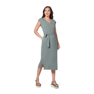 Royal Robbins W's Vacationer Dress - Hemp, Organic cotton & Recycled polyester Lt Slate