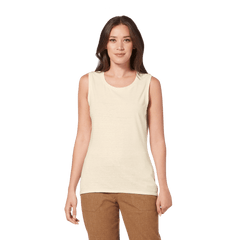 Royal Robbins W's Vacationer Tank - Hemp, Organic Cotton & Recycled polyester Undyed Shirt