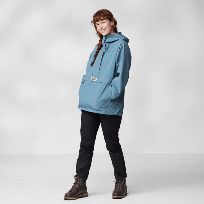 Fjällräven W's Vardag Hydratic Anorak - Recycled polyester Mustard Yellow Jacket