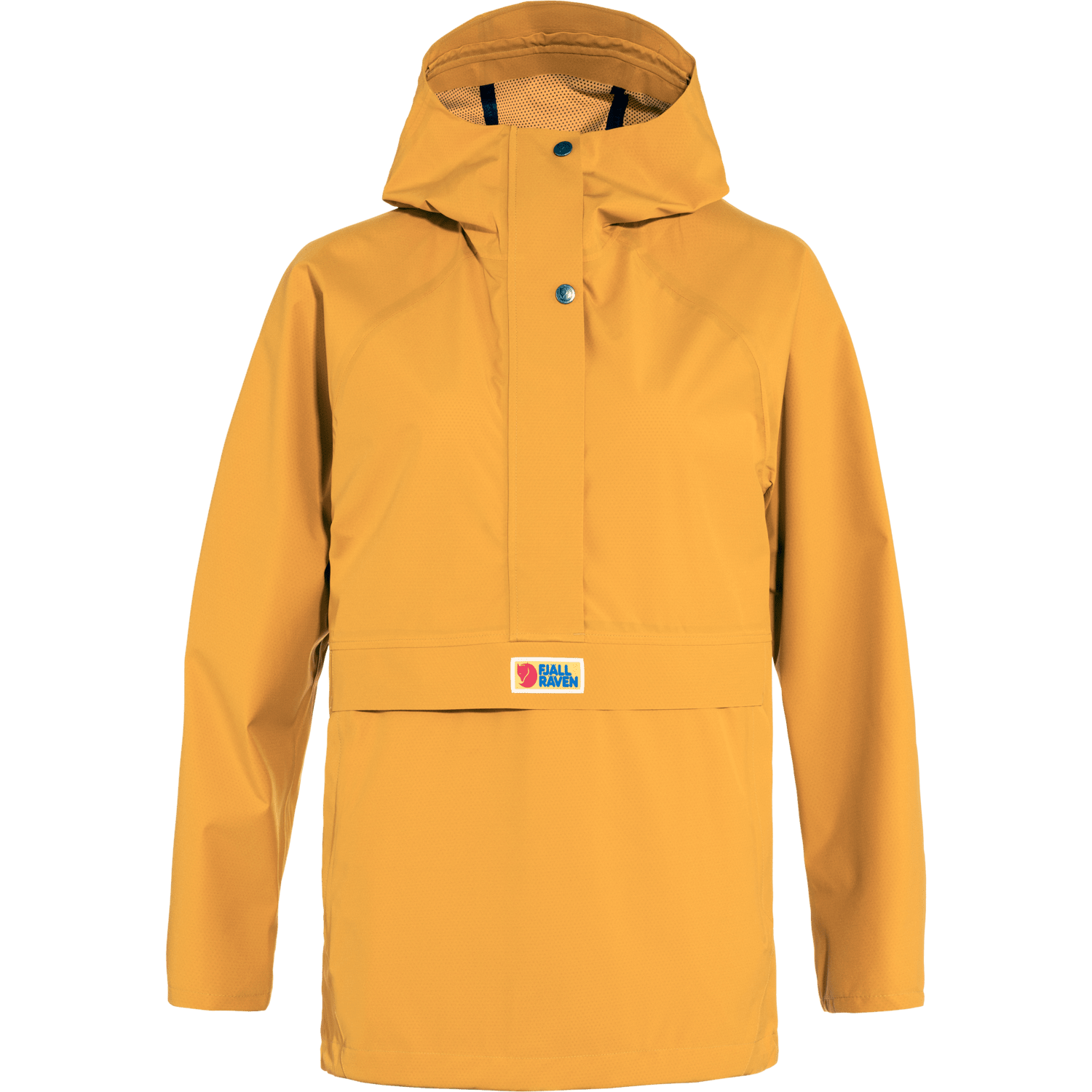 Fjällräven W's Vardag Hydratic Anorak - Recycled polyester Mustard Yellow Jacket
