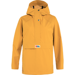 Fjällräven W's Vardag Hydratic Anorak - Recycled polyester Mustard Yellow Jacket