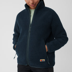 Fjällräven W's Vardag Pile Fleece - Recycled polyester Mais Yellow