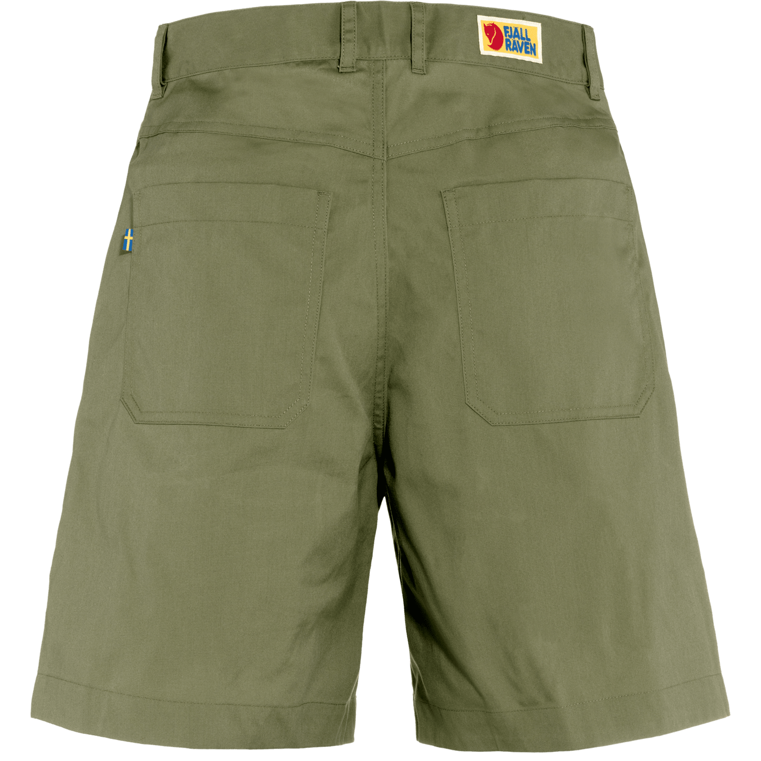 Fjällräven W's Vardag Shorts - Recycled Polyester & Organic Cotton Green Pants