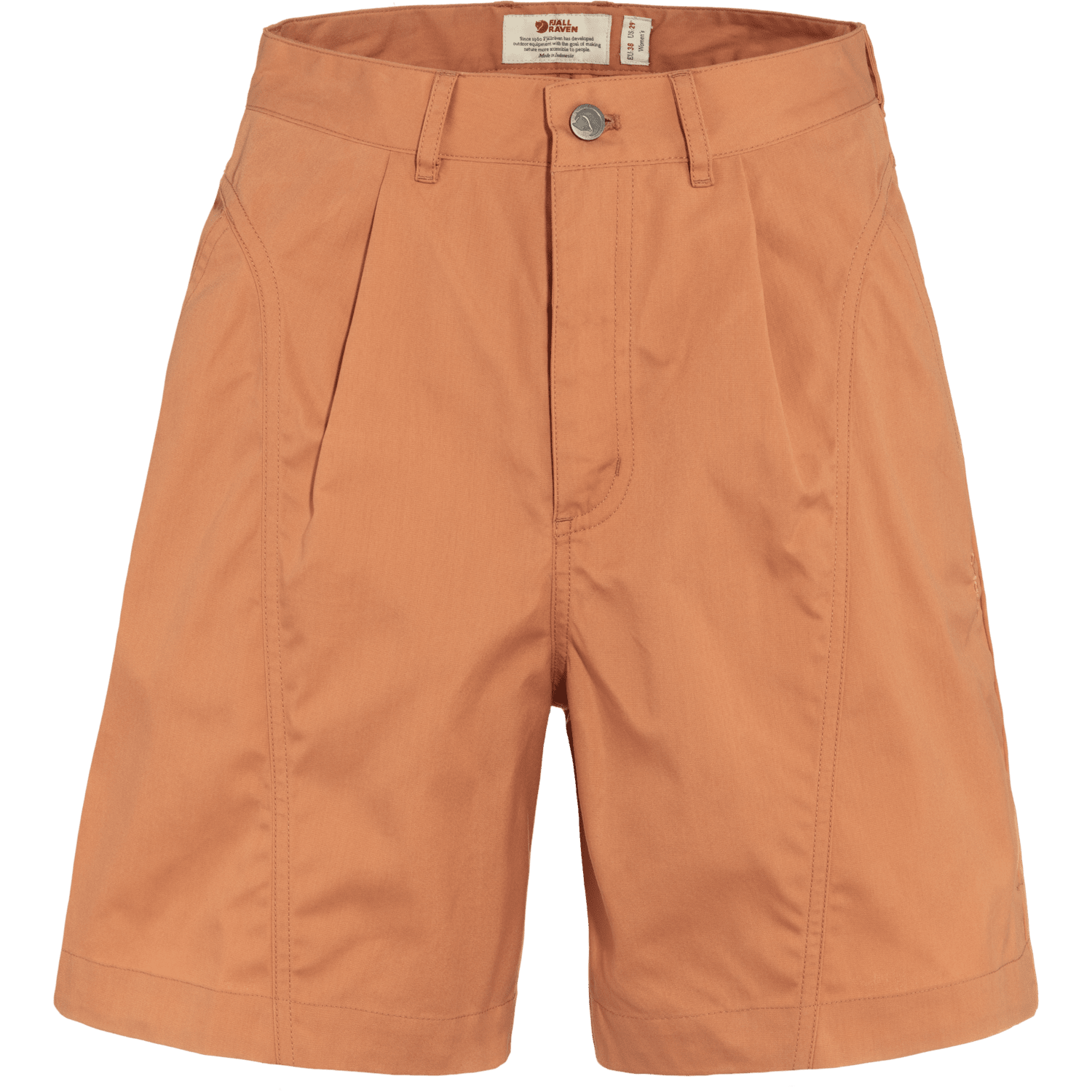 Fjällräven W's Vardag Shorts - Recycled Polyester & Organic Cotton Desert Brown Pants