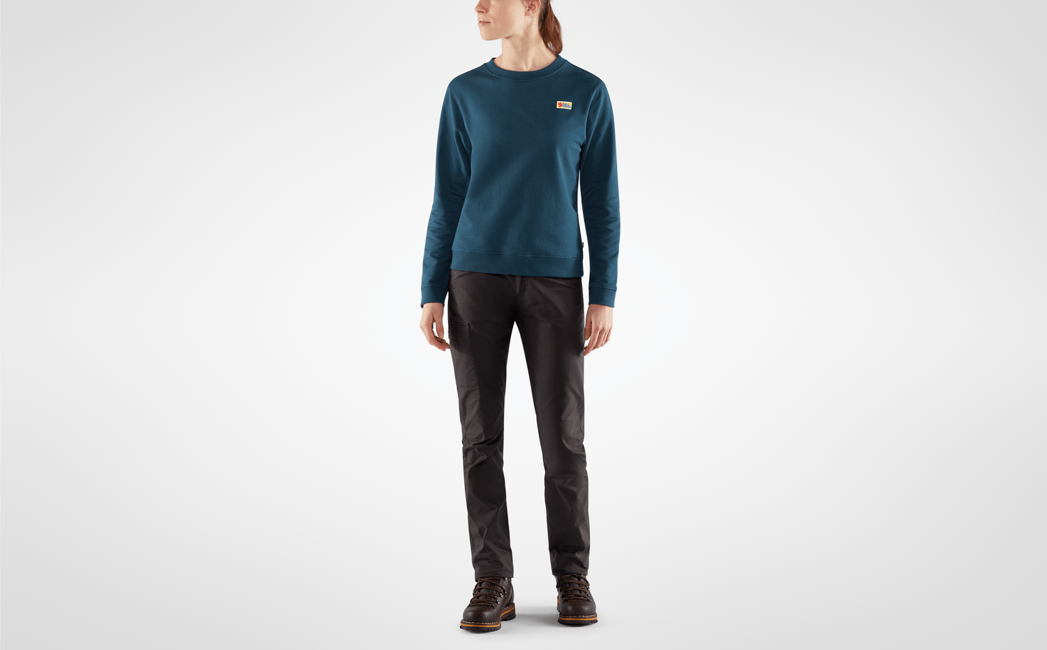 Fjällräven - W's Vardag Sweatshirt - 100% Organic Cotton - Weekendbee - sustainable sportswear