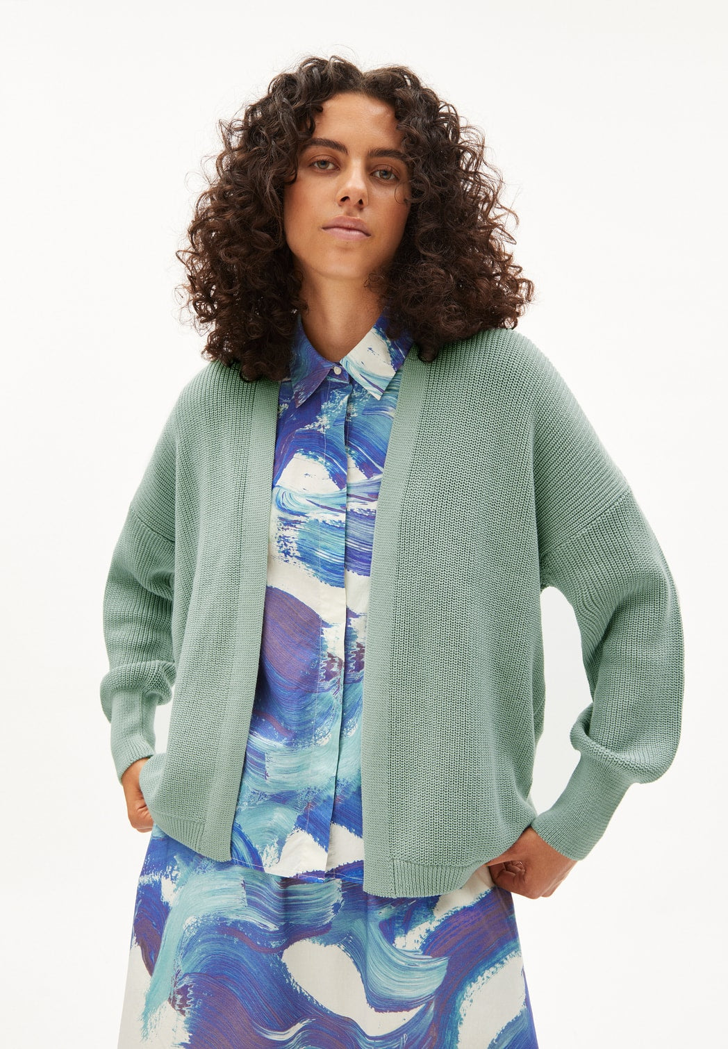 Armedangels - W's Vildaanas cardigan - Organic Cotton - Weekendbee - sustainable sportswear