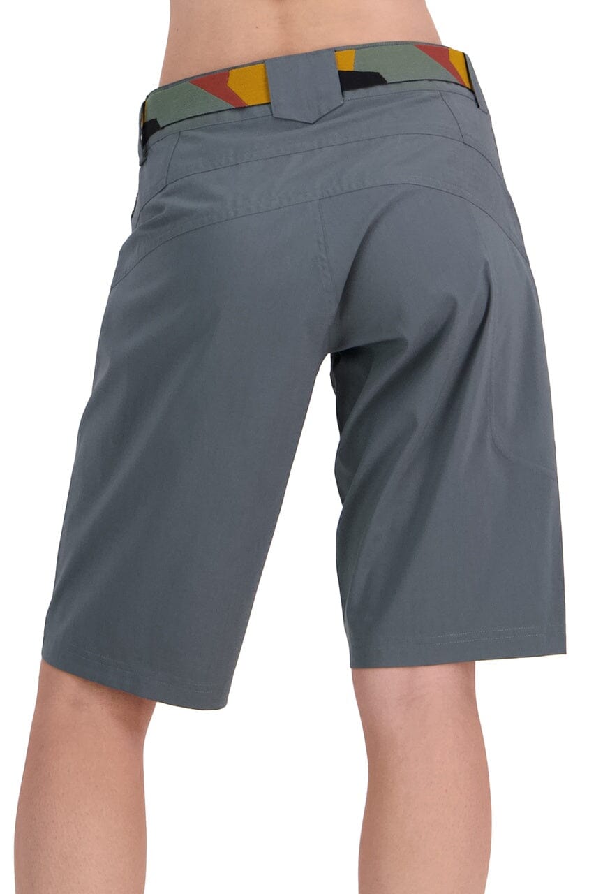 Mons Royale W's Virage Bike Shorts - Recycled Polyester & Merino Dark Sage Pants