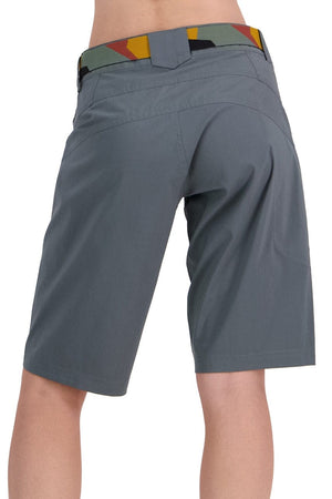 Mons Royale W's Virage Bike Shorts - Recycled Polyester & Merino Dark Sage