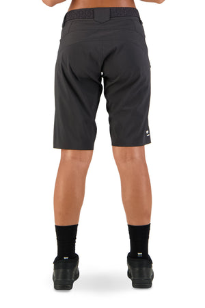 Mons Royale W's Virage Bike Shorts - Recycled Polyester & Merino Black