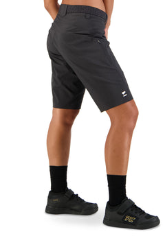 Mons Royale W's Virage Bike Shorts - Recycled Polyester & Merino Black Pants