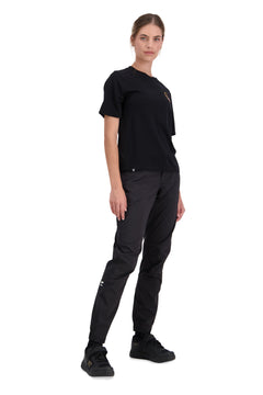 Mons Royale W's Virage Pants - Recycled Polyester & Merino Black Pants