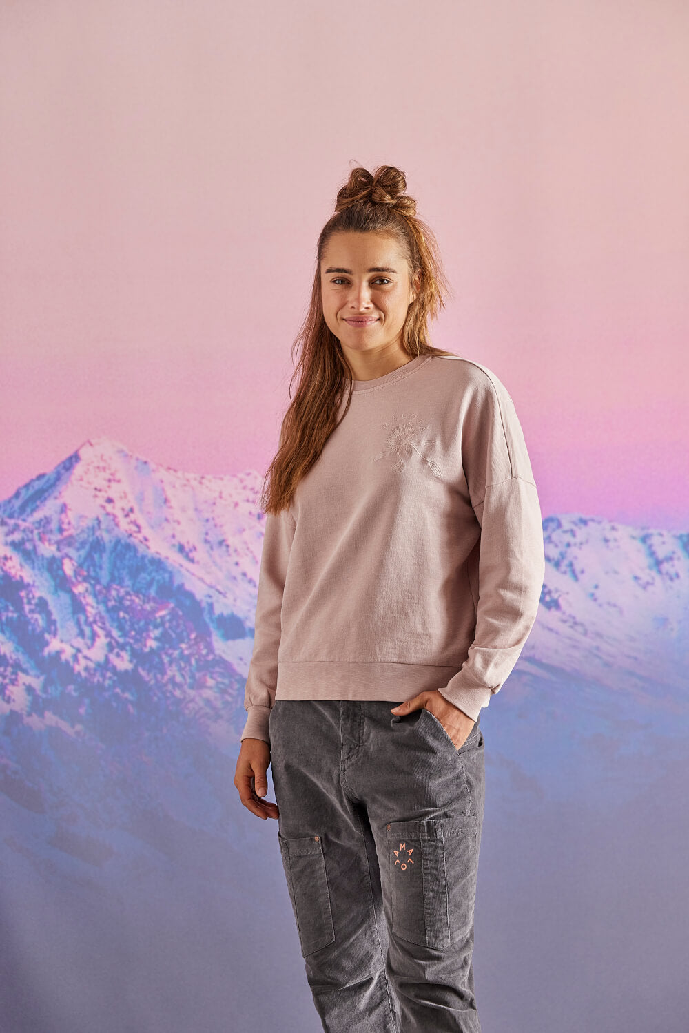 W's VurzaM. Natural Dye Sweatshirt - 100% Organic Cotton Shirt Maloja