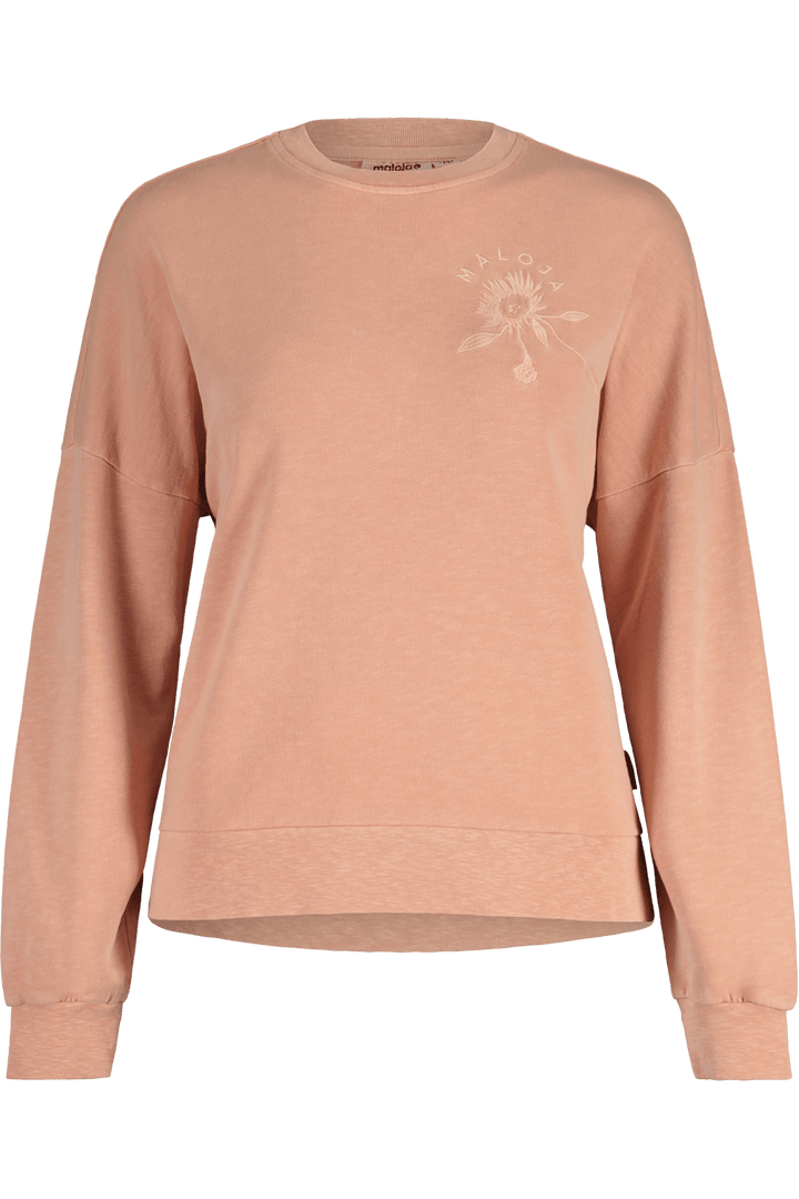 W's VurzaM. Natural Dye Sweatshirt - 100% Organic Cotton Shirt Maloja Rosewood Natural Dye S