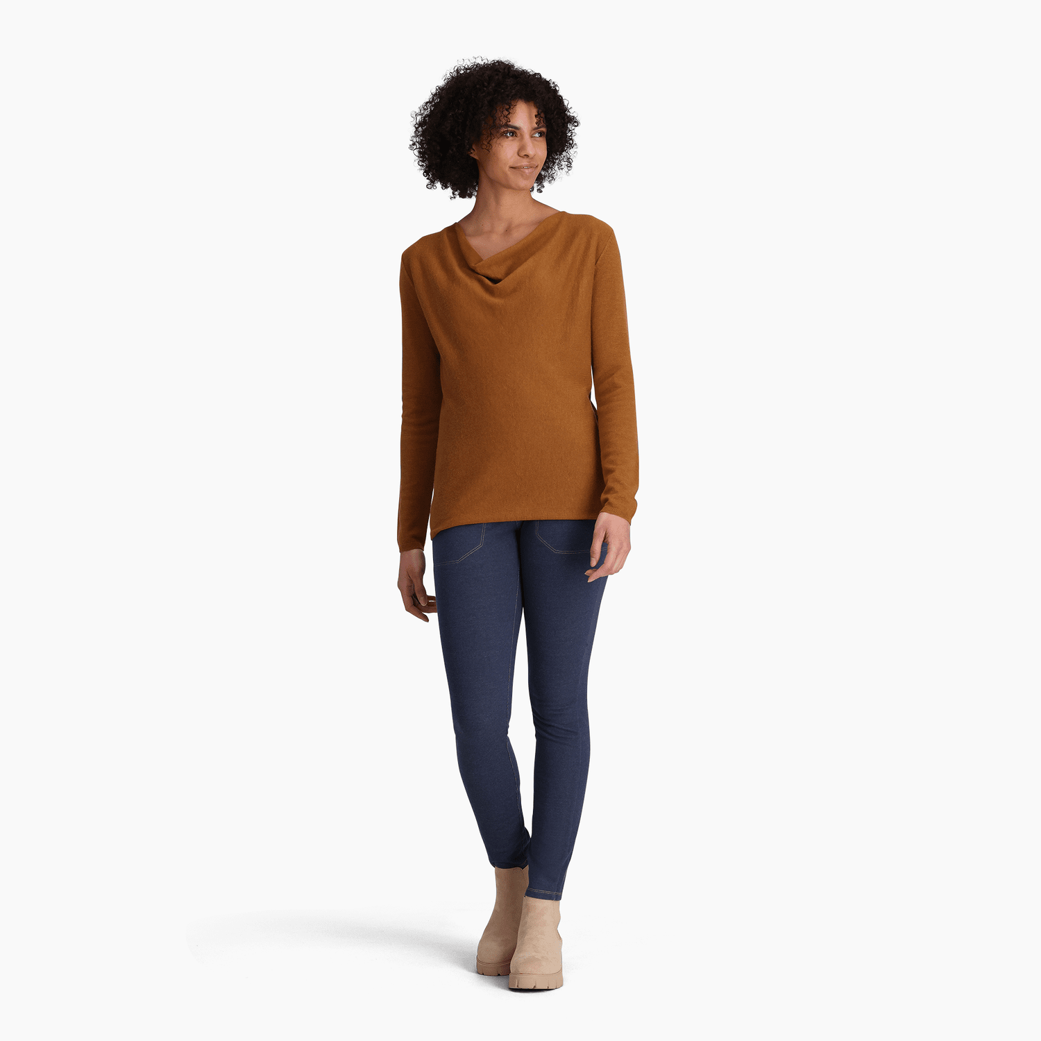 Royal Robbins - W's Westlands Cowl - Merino wool & Recycled polyester - Weekendbee - sustainable sportswear