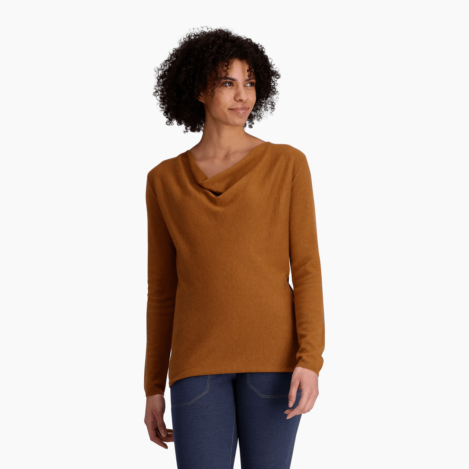 Royal Robbins - W's Westlands Cowl - Merino wool & Recycled polyester - Weekendbee - sustainable sportswear