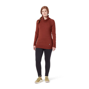 Royal Robbins W's Westlands Funnel Neck - Merino wool & Recycled polyester Rustic Htr