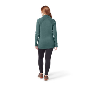 Royal Robbins W's Westlands Funnel Neck - Merino wool & Recycled polyester Sea Pine