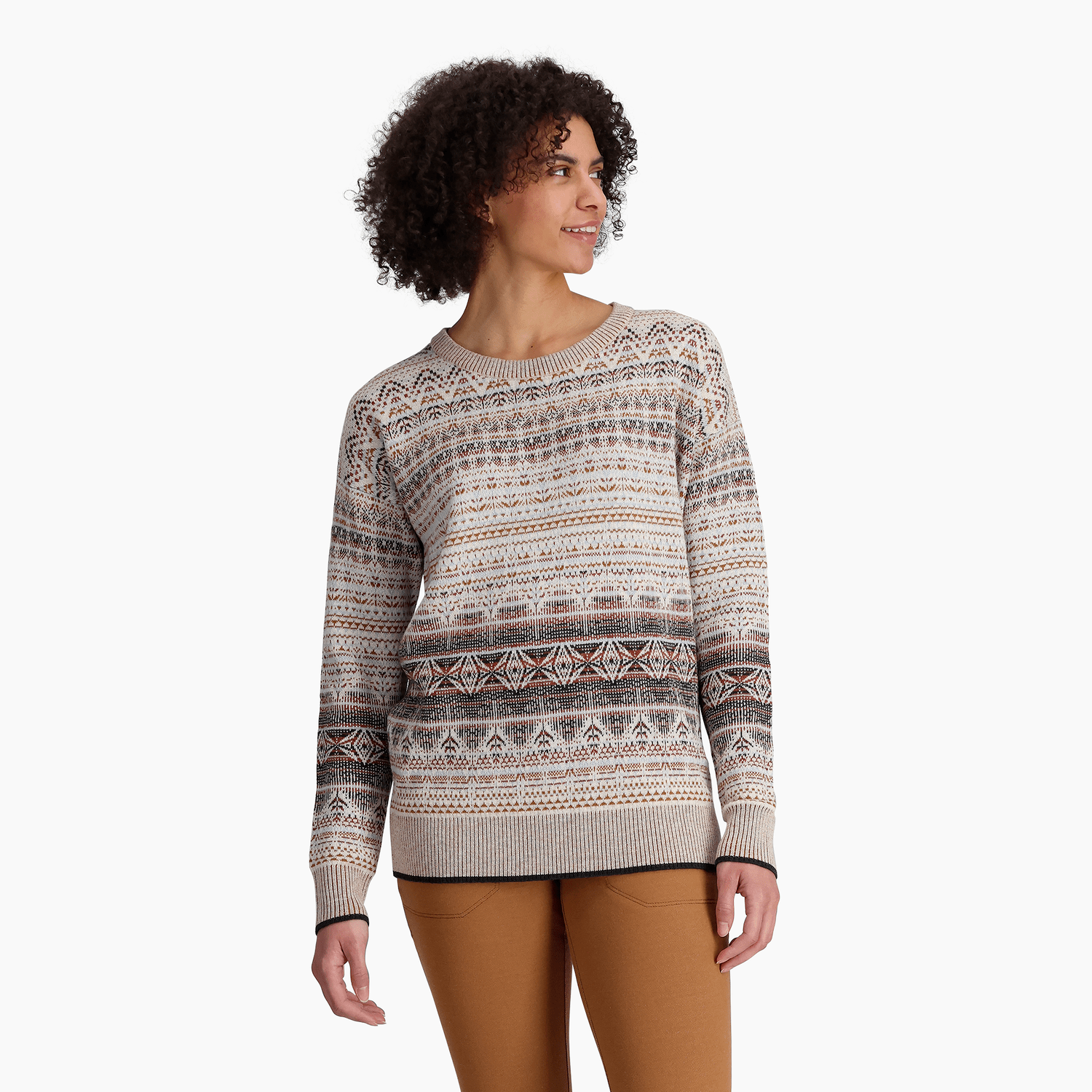 Royal Robbins - W's Westlands Relaxed Pullover - Merino wool & Recycled polyester - Weekendbee - sustainable sportswear