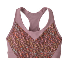 Patagonia W's Wild Trails Sports Bra - Recycled Polyester Intertwined Hands: Evening Mauve M Underwear