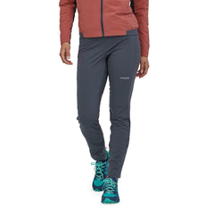 Patagonia W's Wind Shield Pants - Recycled Polyester Smolder Blue Pants