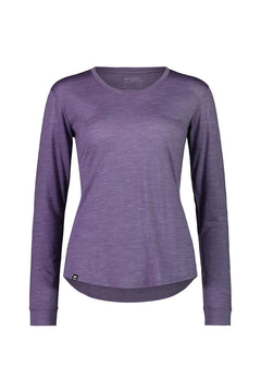 Mons Royale W's Zephyr Merino Cool LS - Merino Wool & Tencel Lyocell Thistle Shirt