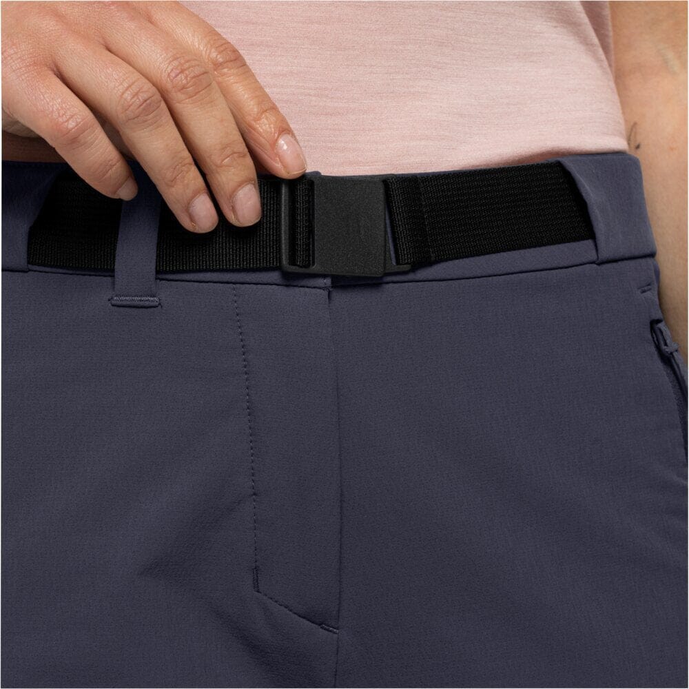 Jack Wolfskin W's Ziegspitz Shorts - Recycled Nylon Graphite Pants