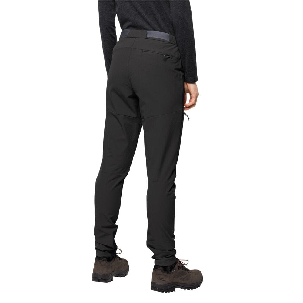 Jack Wolfskin W's Ziegspitz Trekking Pants - Recycled polyamide Black Pants