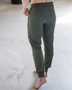Népra W's Yed Joggers - Recycled Polyamide Army Pants