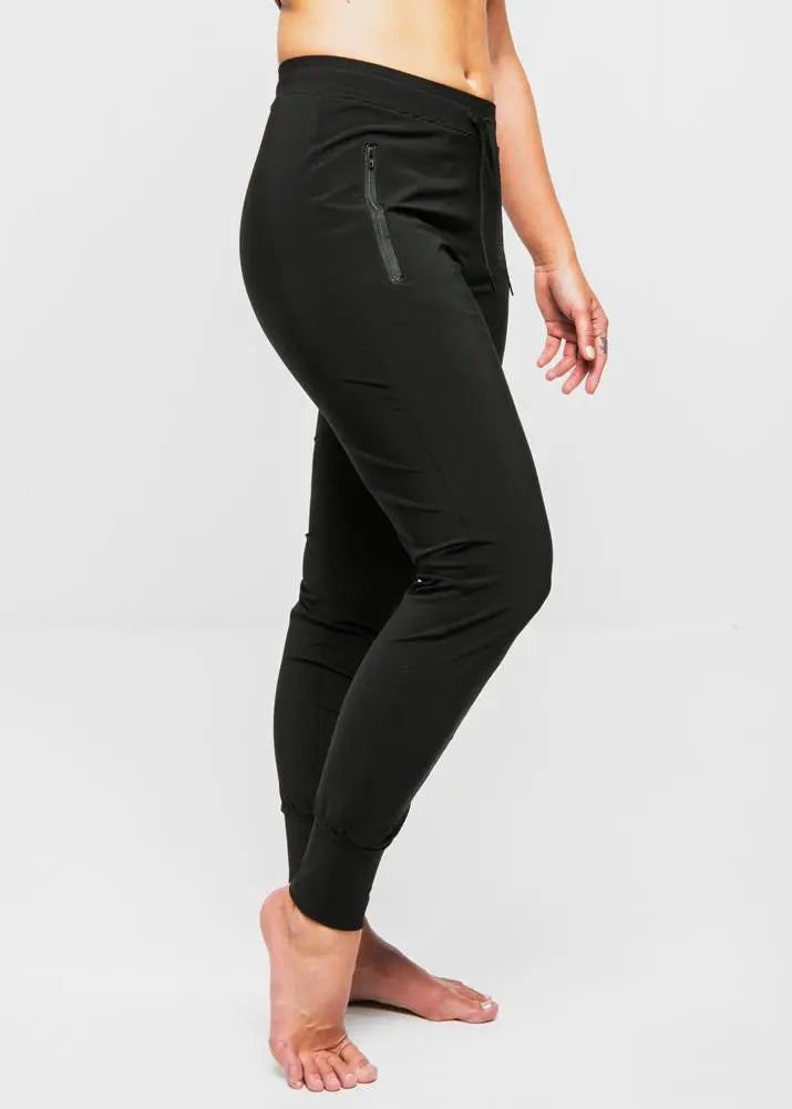 W's Yed Joggers - Recycled Polyamide Pants Népra Black XS