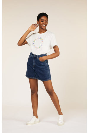 People Tree - Yetta Denim Shorts - 100% Organic Cotton - Weekendbee - sustainable sportswear