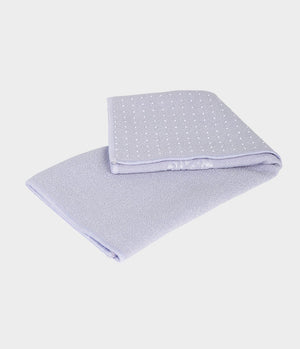 Manduka Yogitoes® Yoga Hand Towel - Made from recycled bottles Lavender